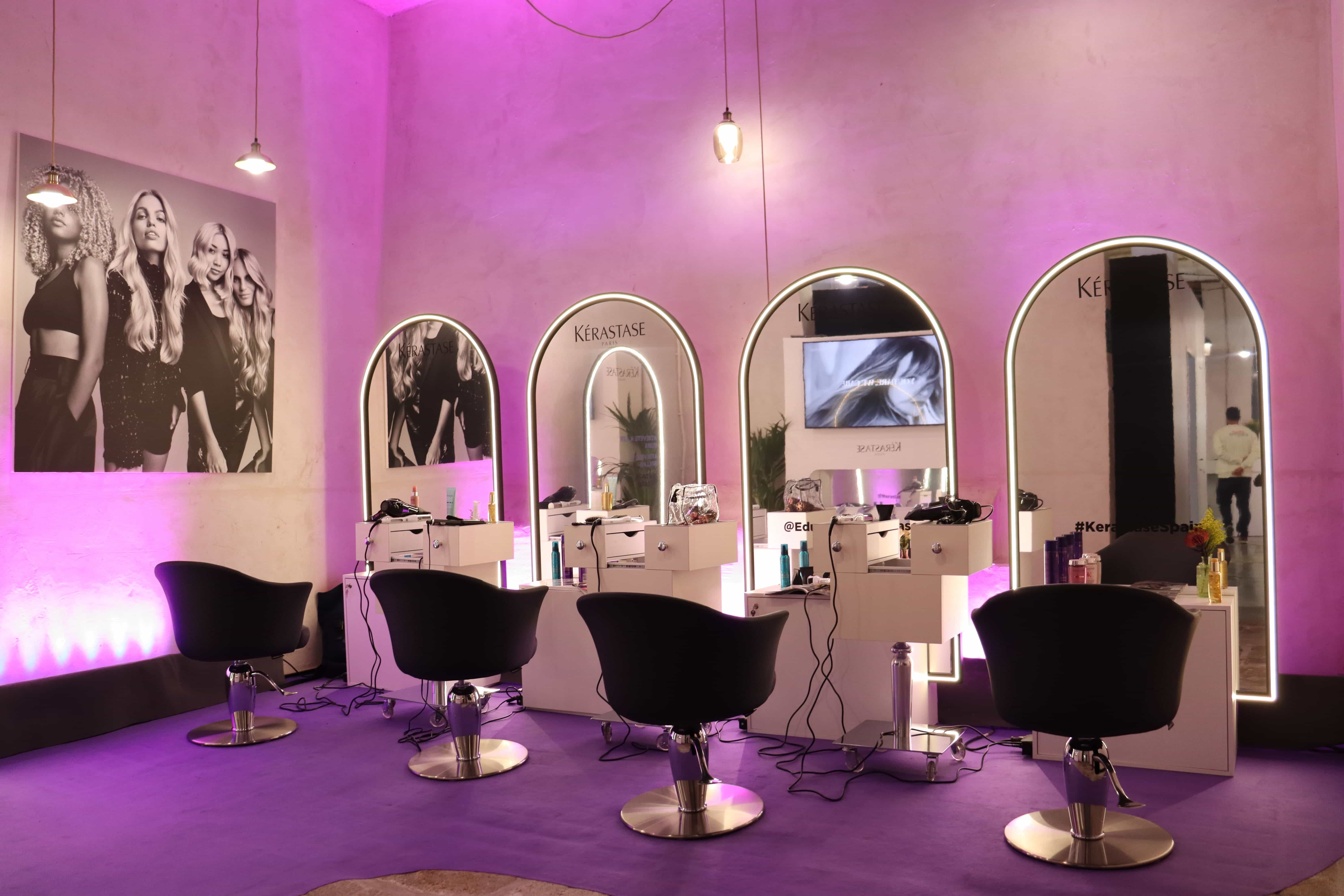 Un salón de peluquería para sumergirse en el universo Kérastase